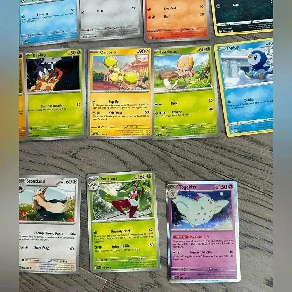 Pokemon TCG Cards Lot Of 67 -Energy Basic Stage1 & 2 -Excellent Condition